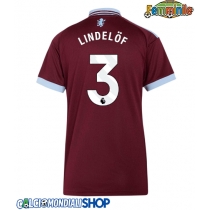 Maglie da calcio Aston Villa Victor Lindelof #3 Prima Maglia Femminile 2026-27 Manica Corta